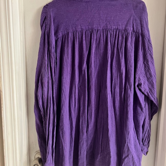 Purple Women’s Tunic - Free Size. - Picture 4 of 6